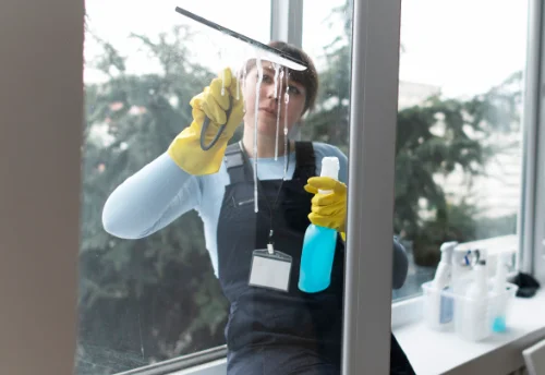 Nettoyage de vitres intérieures et extérieures à Condé